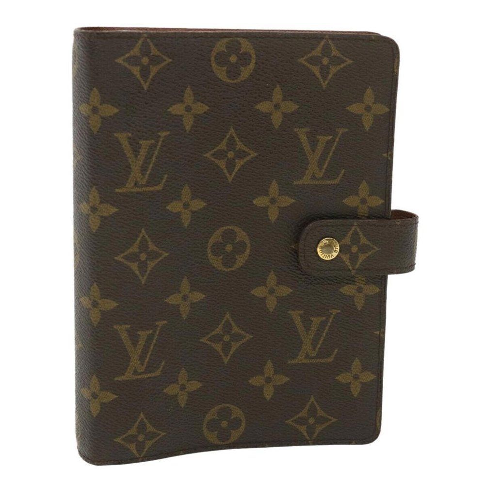 LOUIS VUITTON Monogram Agenda MM Day Planner Cover